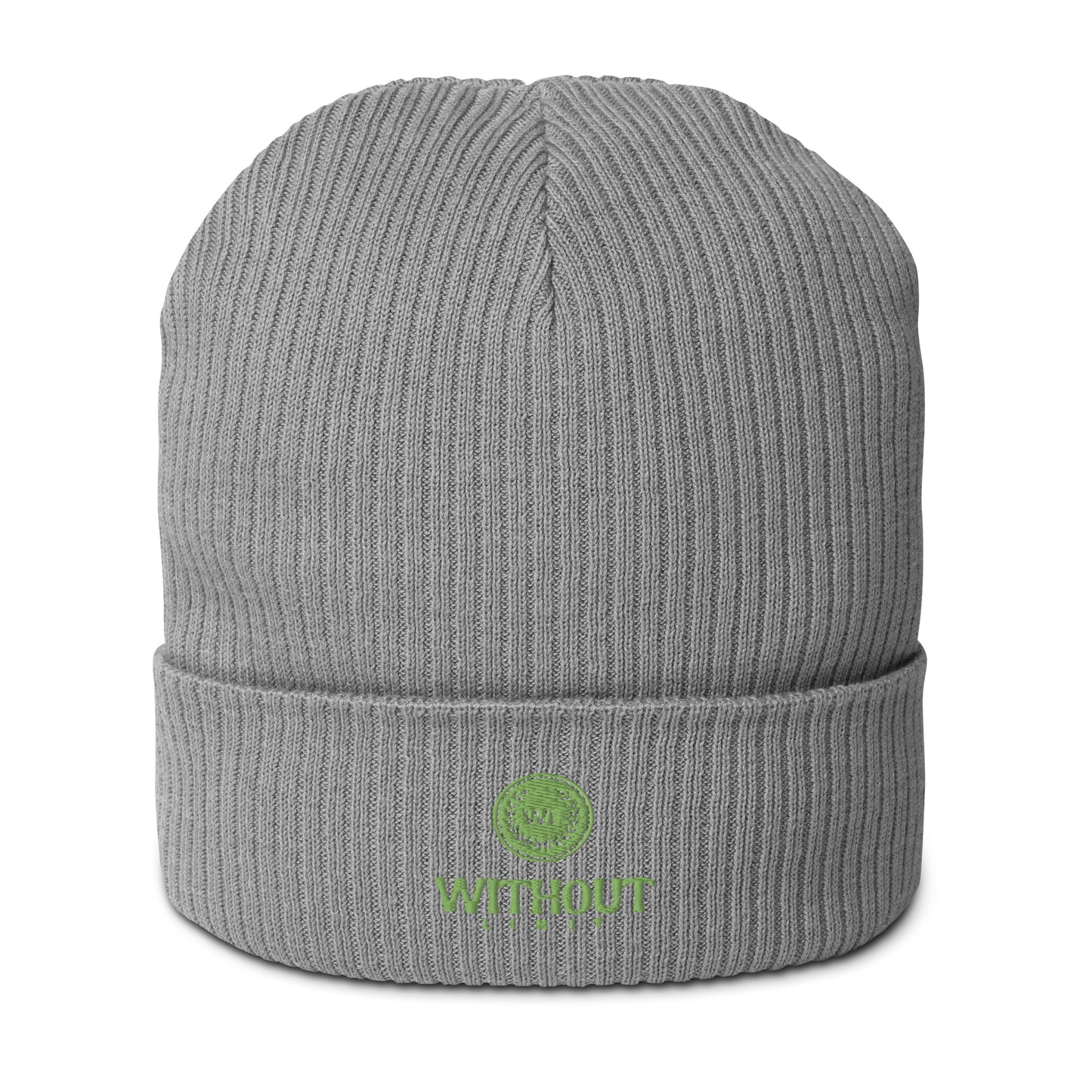 Organic ribbed beanie