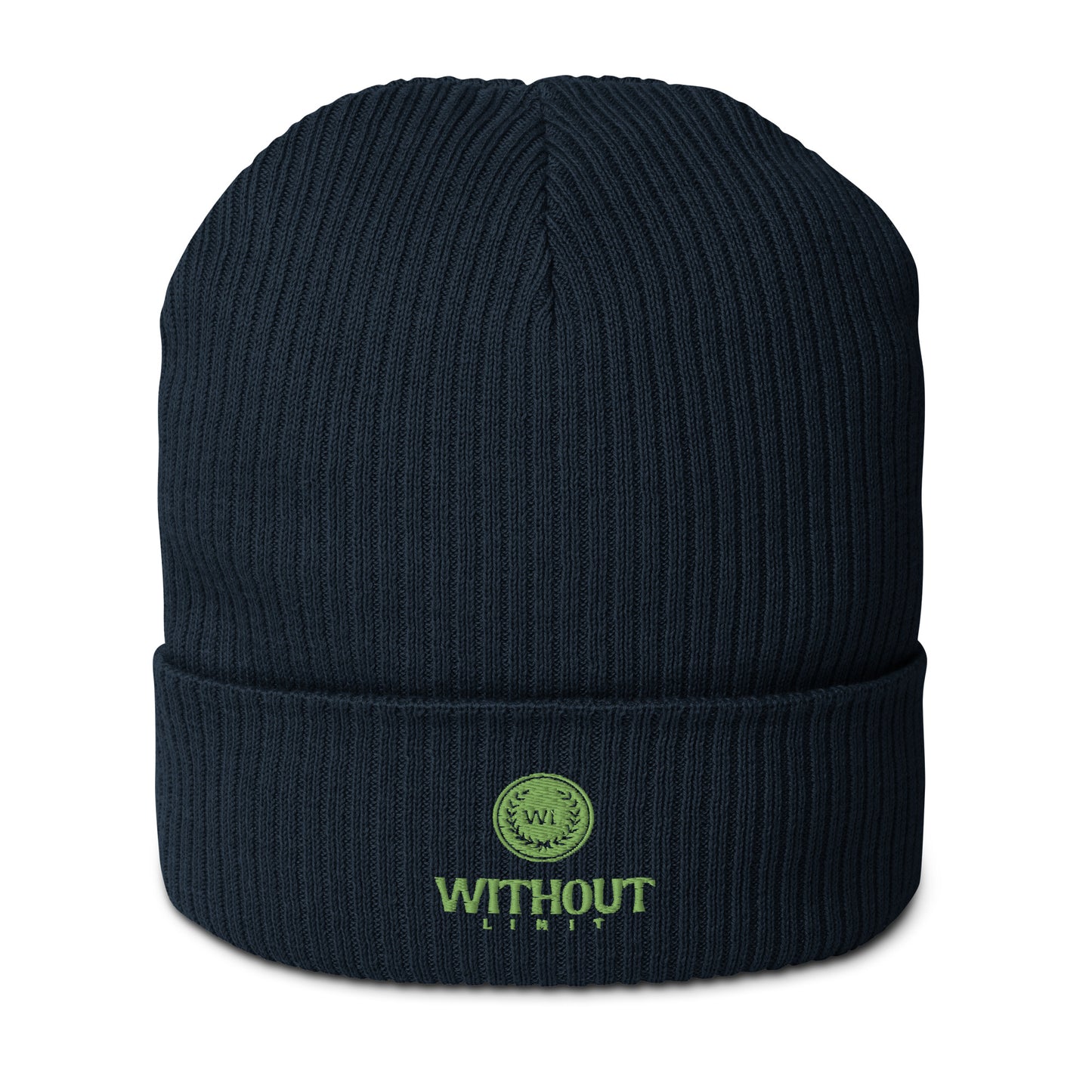 Organic ribbed beanie