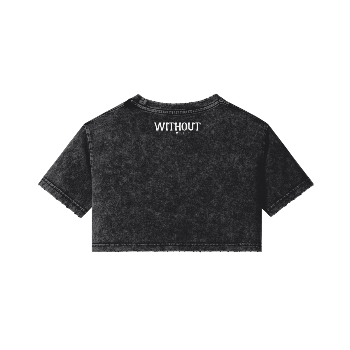 Snow Wash Crop Tee
