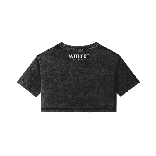 Snow Wash Crop Tee