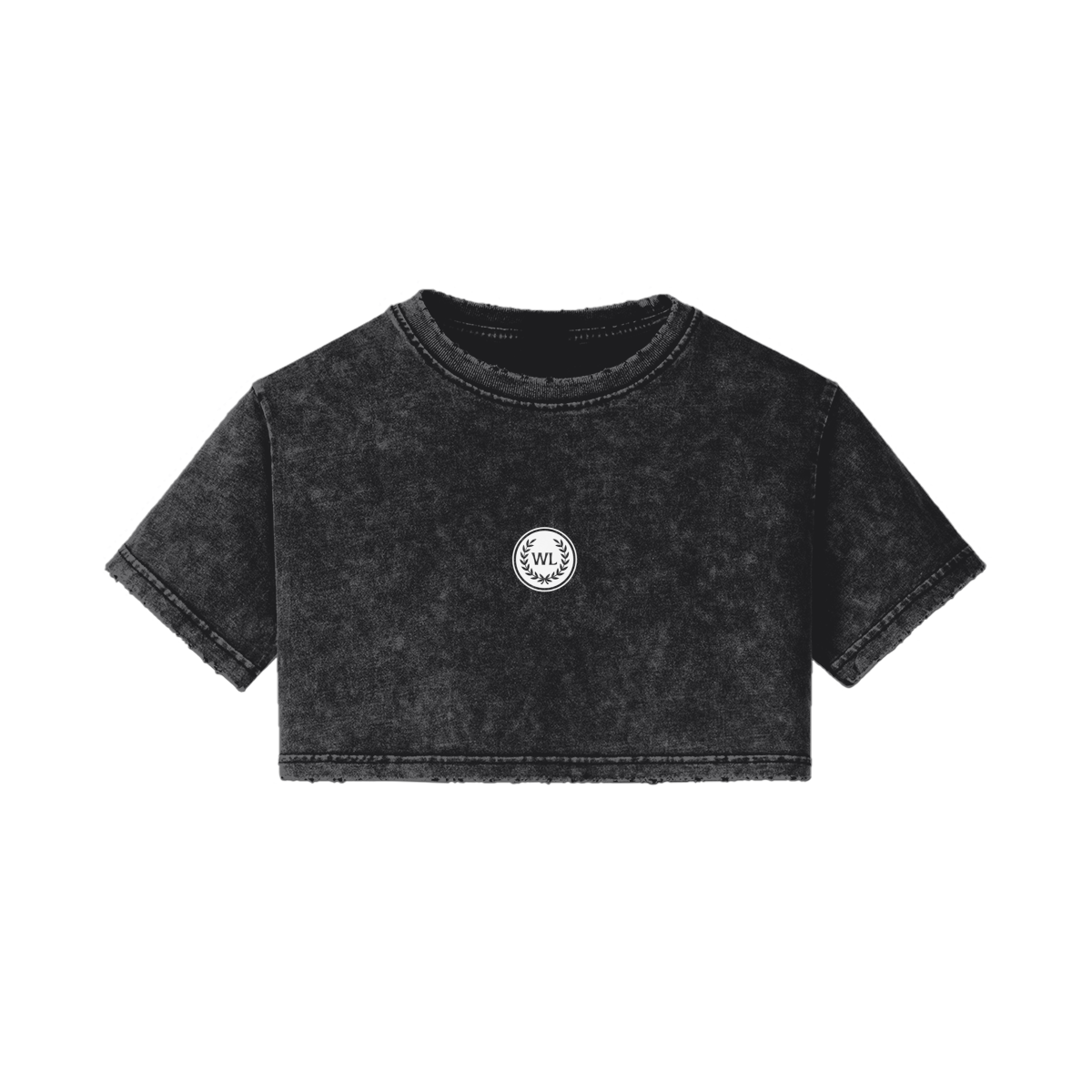 Snow Wash Crop Tee