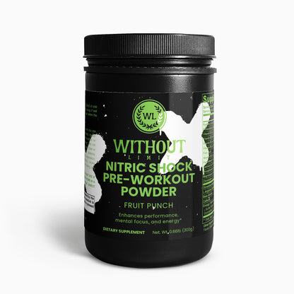 Nitric Shock Pre-Workout Powder (Fruit Punch)