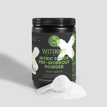 Nitric Shock Pre-Workout Powder (Fruit Punch)
