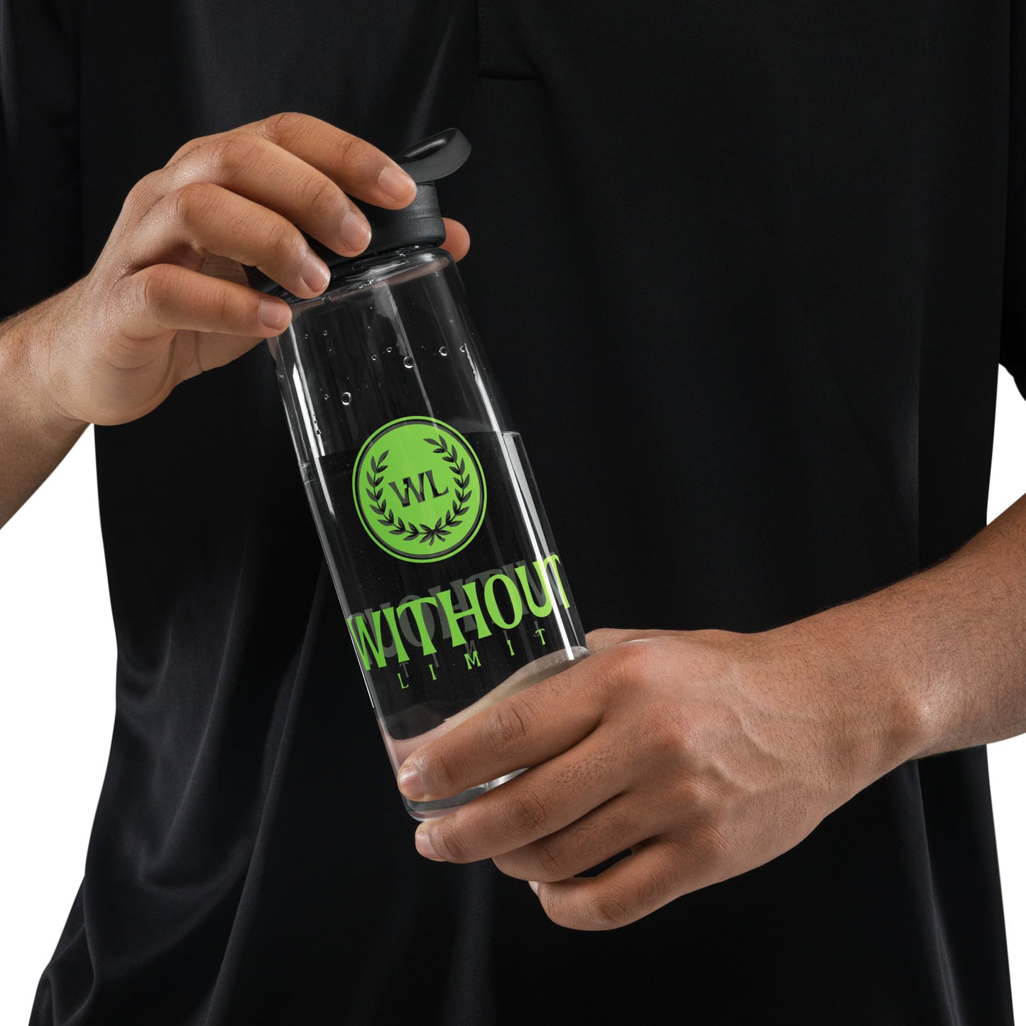 Sports water bottle