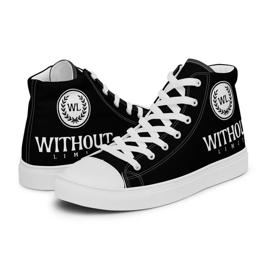 Without Limit Men’s high top canvas shoes