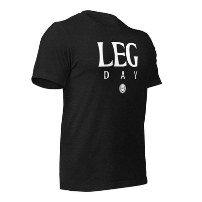 LEG DAY t-shirt White Logo