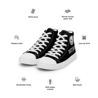 Without Limit Women’s high top canvas shoes
